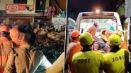 Dehradun Building Collapse: 4 Dead, Several Rescued by NDRF From Rubble After Building Falls in Chhukhuwala