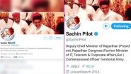Sachin Pilot Reacts After Being Removed As Rajasthan Deputy CM, Changes his Bio on Twitter