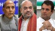 Kargil Vijay Diwas 2020: Rajnath Singh, Amit Shah, Rahul Gandhi and Other Political Leaders Salute the Valour and Sacrifice of the Indian Soldiers