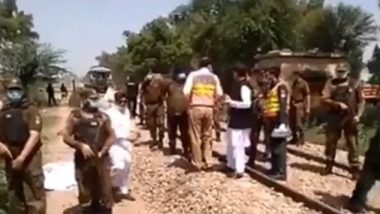 Pakistan: 19 Dead, Several Injured After Bus Carrying Sikh Pilgrims Rams Into Train in Punjab’s Sheikhupura District
