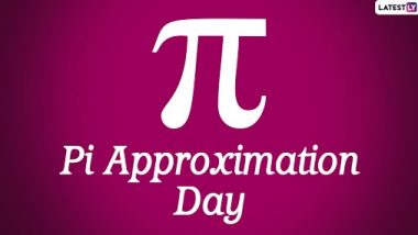 Pi Approximation Day 2020 Date & History: Know Value and Significance of the Annual Celebration of the Mathematical Constant Pi
