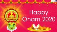 Onam Ashamsakal 2020 Images & Wishes in Malayalam: WhatsApp Stickers, Happy Onam Messages, Facebook Greetings and GIF Images to Celebrate Kerala's Harvest Festival