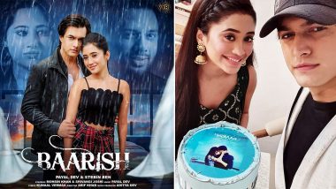 Mohsin Khan and Shivangi Joshi's Celebrate 'Baarish' Clocking 5 Million Views In a Day! (View Pic)