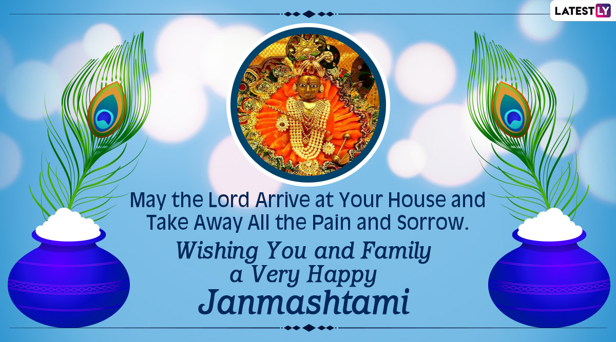 Top Janmashtami 2021 Wishes, WhatsApp Messages, Lord Krishna HD ...