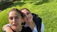 Bell Bottom: Lara Dutta, Huma Qureshi Go Crazy on the Sets of Akshay Kumar Starrer in Scotland (Watch Video)