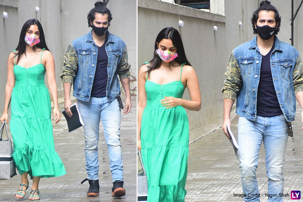 Varun Dhawan and Kiara Advani Get Clicked Together Outside Dharma