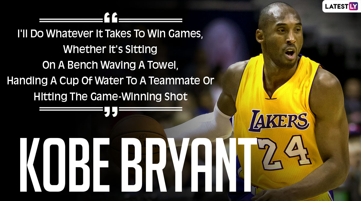 Kobe Bryant Quotes With HD Images: 10 Powerful Sayings By The LA Lakers ...