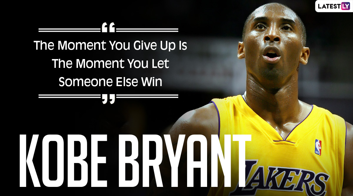 Kobe Bryant Quotes With HD Images: 10 Powerful Sayings by the LA Lakers ...