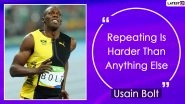 Usain Bolt Quotes With HD Images: 10 Powerful Sayings by the World's Fastest Man on Success and Life to Celebrate His 34th Birthday