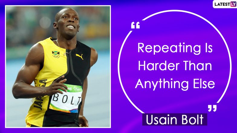 Usain Bolt Quotes With HD Images: 10 Powerful Sayings by the World's Fastest Man on Success and Life to Celebrate His 34th Birthday