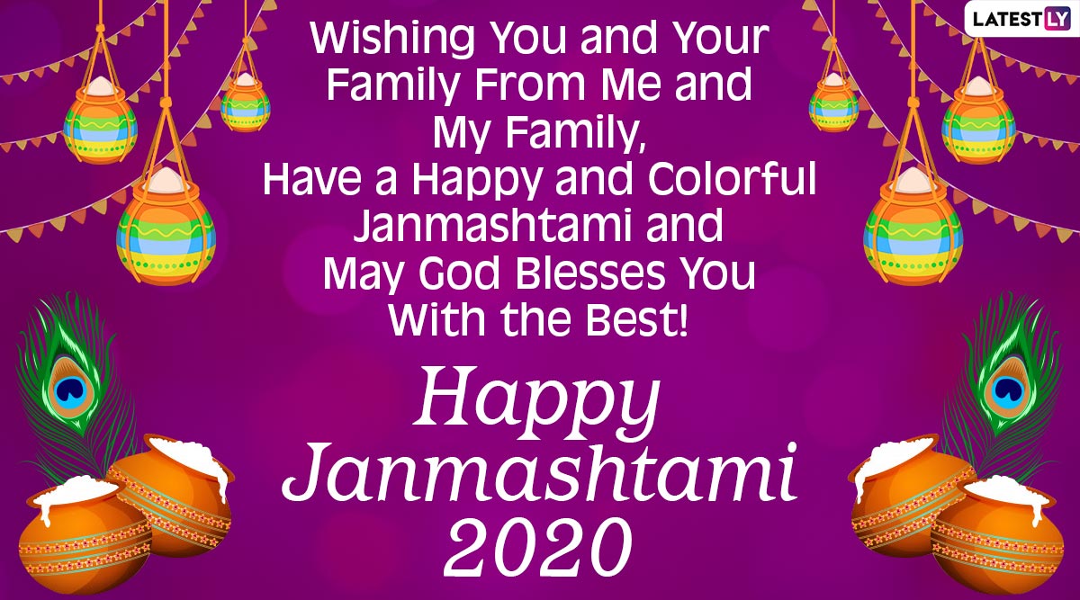 Happy Janmashtami 2020 Wishes and Shri Krishna HD Images: WhatsApp ...