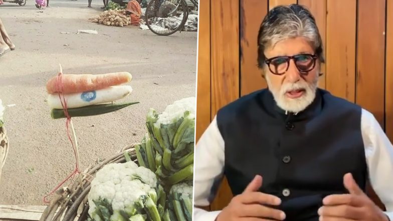 Independence Day 2020: Amitabh Bachchan Shares a Beautiful Pic of Indian Flag Made Out of Vegetables (View Post)