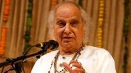 Pandit Jasraj Funeral: Legendary Vocalist&rsquo;s Mortal Remains to Be Brought to Mumbai for Last Rites