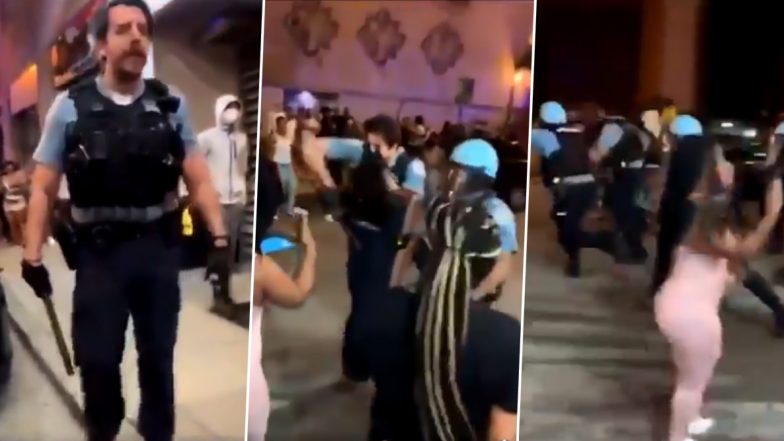Chicago Riots: Police Opens Fire at Crowd After Locals Clash With Cops in Magnificent Mile Shopping District
