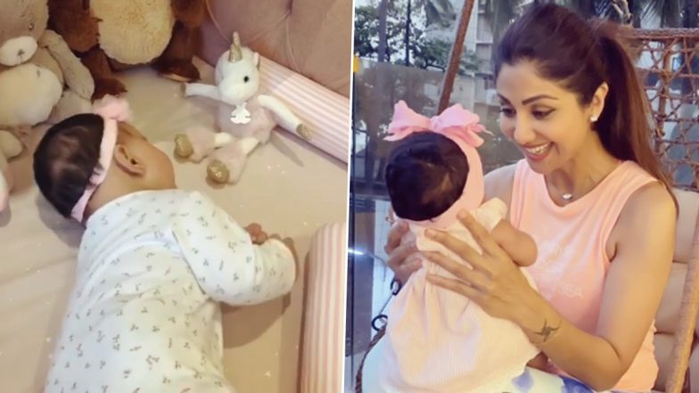 Shilpa Shetty Celebrates After Daughter Samisha Turns a Half-Year Old; Actress’ Instagram Post for Her Newborn Is Unmissable