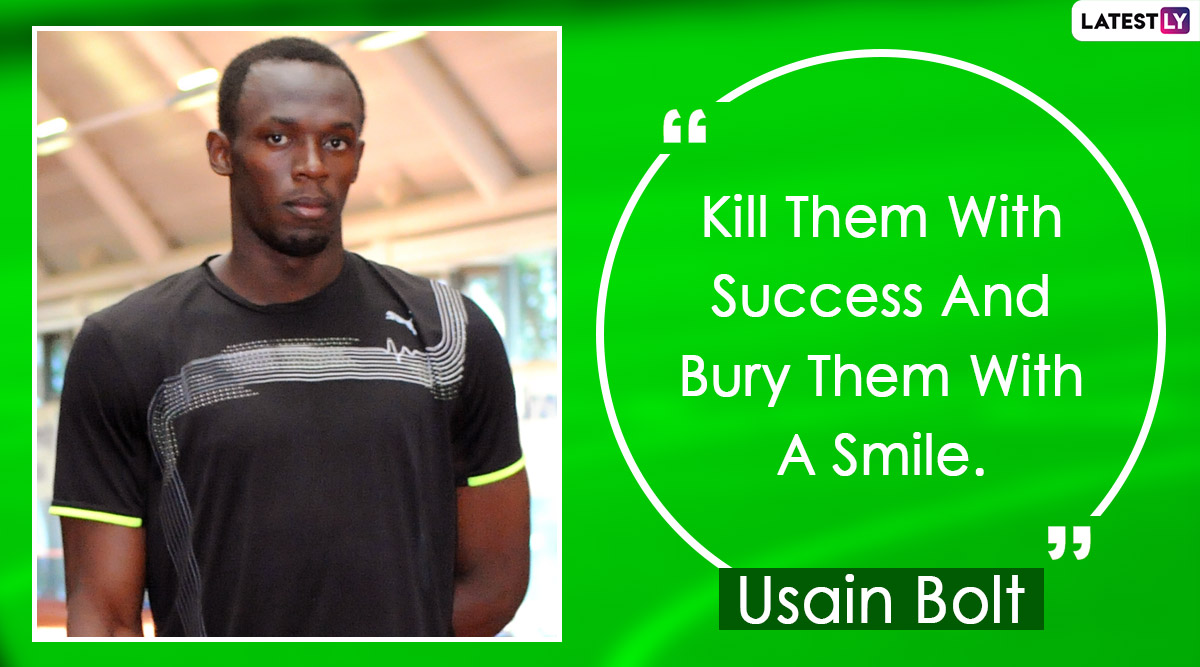 Usain Bolt Quotes With HD Images: 10 Powerful Sayings by the World's ...