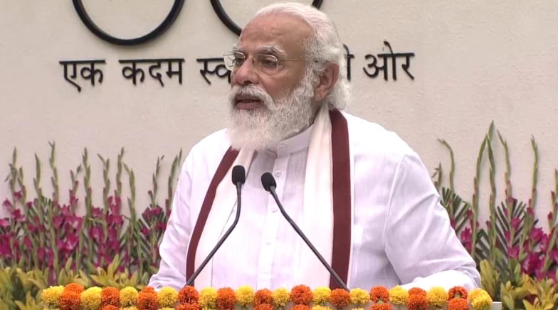 PM Narendra Modi Holds COVID-19 Review Meeting with Chief Ministers of Around 10 States
