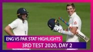 ENG vs PAK Stat Highlights 3rd Test Day 2: Hosts in Total Control