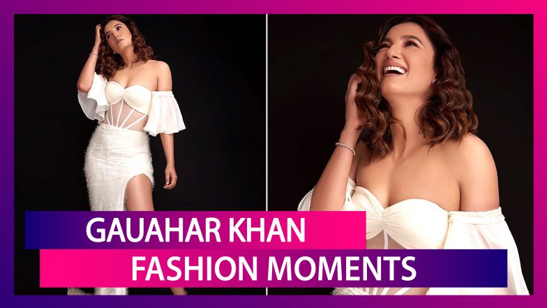 Gauahar Khan Birthday Special: Chicness Galore, Her Fashion Arsenal Is a Delightful!