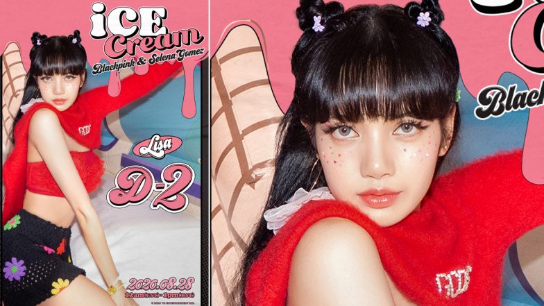 BLACKPINK Ft Selena Gomez: 'Icecream' Stars Lisa, Rosé, Jisoo and Jennie Feature On Funky Posters! (View Pics)