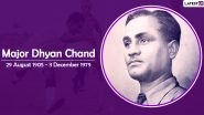 Major Dhyan Chand Images and HD Wallpapers For Free Download Online: Celebrate Hockey Wizard&rsquo;s 115th Birth Anniversary With Special Photos