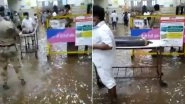 Mumbai Rains: Water Enters State-Run JJ Hospital After Incessant Showers (Watch Video)