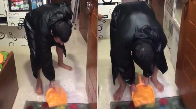 Mumbai Rains: Indian Hockey Player Yuvraj Walmiki's House Gets Water-logged (Watch Video)