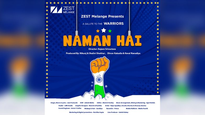 Our Song, Naman Hai Is an Ode to Indian Prime Minister Narendra Modi and His Remarkable Leadership’, Resonate Dhruv Kakadia for Zest Melange