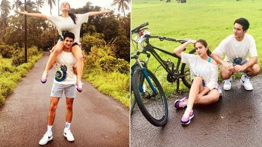 Sara Ali Khan Shares Pictures From Her 'Post Rakhi Bonding Vibe' With Brother Ibrahim Ali Khan (View Post)