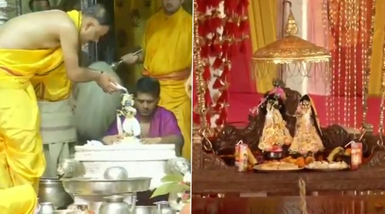 Krishna Janmashtami 2020 in Videos & Pics: Here’s How Gokulashtami is Celebrated Amid the Pandemic