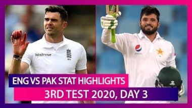 ENG vs PAK Stat Highlights, 3rd Test 2020: England Seal Series 1-0, James Anderson Gets 600 Wickets