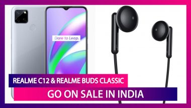 Realme C12 & Realme Buds Classic Go on Sale in India; Prices, Features, Variants & Specifications