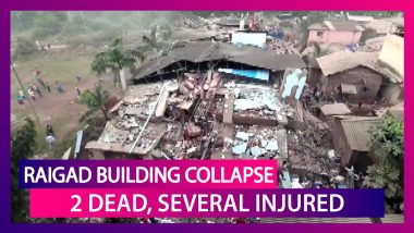 Raigad Building Collapse: 2 Dead, 18 Trapped, Several Injured In The Tragic Incident In Maharashtra