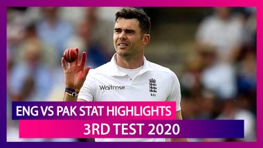ENG vs PAK Stat Highlights, 3rd Test 2020: England Seal Series 1-0, James Anderson Gets 600 Wickets