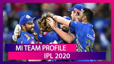 MI Team Profile for IPL 2020: Stats And Records, Rohit Sharma, Hardik Pandya As Key Players
