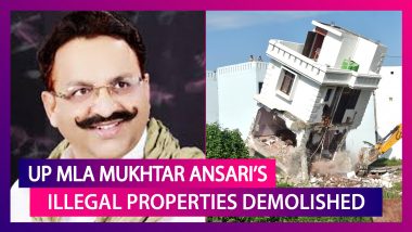 UP Gangster Turned MLA Mukhtar Ansari’s Illegal Properties Demolished In Lucknow