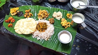 Happy Onam 2020: Twitterati Share Mandatory Pictures of Delicious Sadhya Recipe As They Celebrate the Harvest Festival