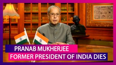 Pranab Mukherjee, Former President Of India Dies Aged 84 In New Delhi