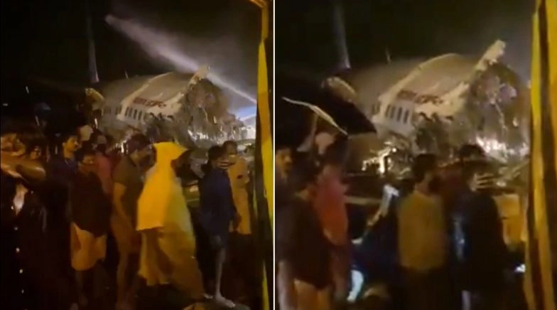 Air India Express Plane Carrying 184 Passengers Skids During Landing at Kozhikode Airport