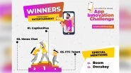 CaptionPlus, Meme Chat, FTC Talent Win Aatma Nirbhar App Challenge in Entertainment Category; Boom And Docubay Get Special Mention