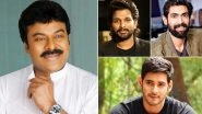 Megastar Chiranjeevi Turns 65 Today! Allu Arjun, Rana Daggubati, Mahesh Babu and Others Extend Birthday Wishes To The Boss Of Telugu Cinema