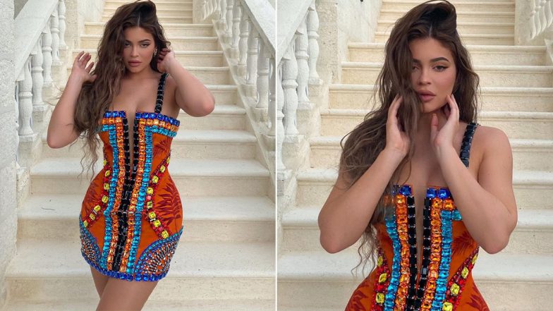 Yo or Hell No? Kylie Jenner's Beaded Birthday Dress by Balmain (View Pics)