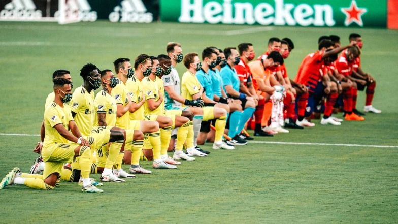 MLS: Fans Boo Players for Kneeling During US National Anthem in Support on BLM Movement Before FC Dallas vs Nashville Clash
