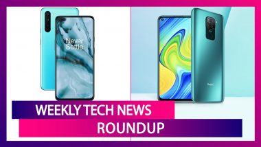 Weekly Tech Roundup: OnePlus Nord, Redmi Note 9, Google Pixel 4a, Galaxy Unpacked 2020 & More