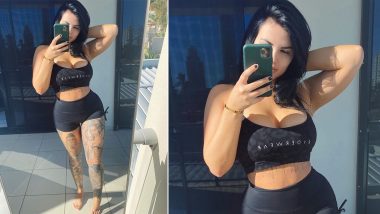 Star Renee Gracie Flaunts Her 'Boob Chandelier' Tattoo Amongst Other Sexy Ones in the Latest Instagram Post! Check out Porn Star's Viral Pic for Hot Ink Inspirations
