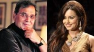 Subhash Ghai Responds to Mahima Chaudhry&rsquo;s Allegations of Bullying Her, Says &lsquo;She Apologised for Her Impulsive Reaction in the Past and I Forgave Her&rsquo;