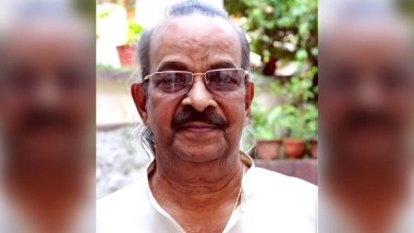 Chunakkara Ramankutty, Malayalam Poet and Film Lyricist, Passes Away at 84