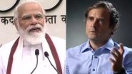 Rahul Gandhi Mocks PM Modi's Garbage-Free India Campaign, Asks Him to 'Come Clean on Chinese Intrusion' in Ladakh