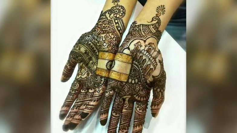 Easy Independence Day 2020 Mehndi Designs: From Indian Flag & Taj Mahal to Chakra and Peacock Design, Mehendi Patterns & Tutorial Videos for August 15