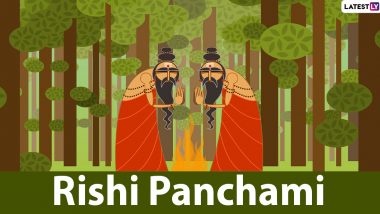 Rishi Panchami 2021 Date and Time: Know Significance and Puja Rituals of Auspicious Occasion Observed a Day After Ganesh Chaturthi